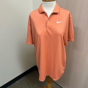 Nike Men's Vibrant Orange Polo